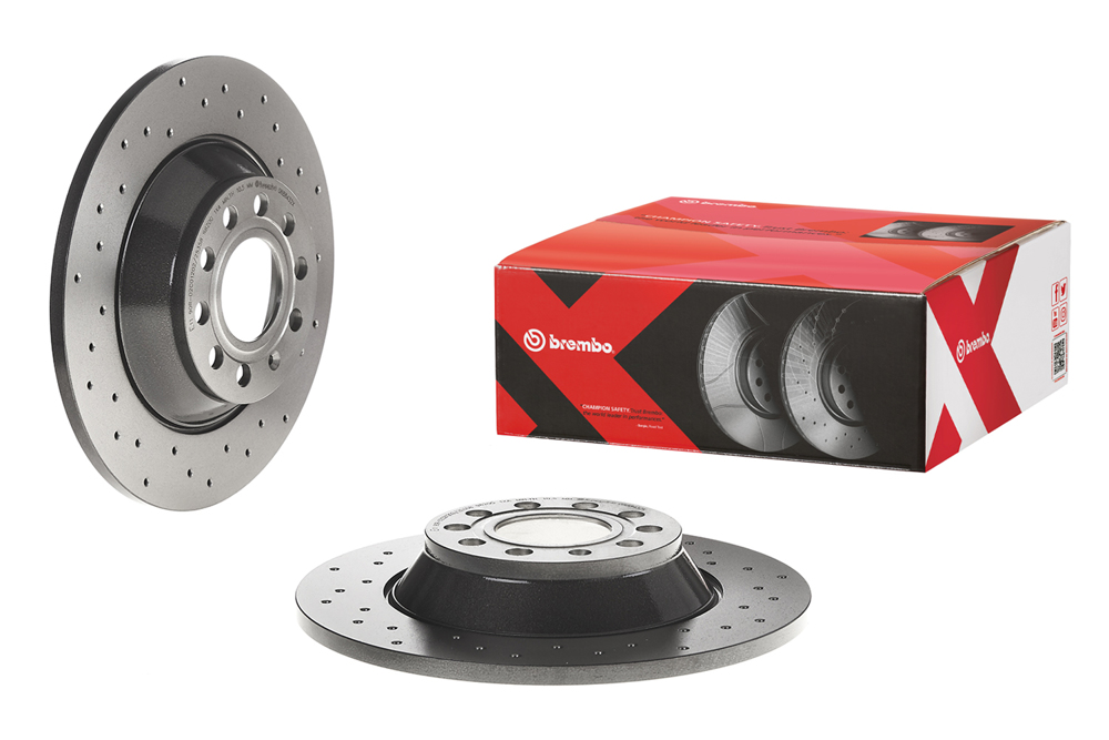 Brembo Bremsscheibe XTRA LINE – gelocht/beschichtet 08.8843.2X Brembo Bremsscheibe XTRA LINE – gelocht/beschichtet 08.8843.2X