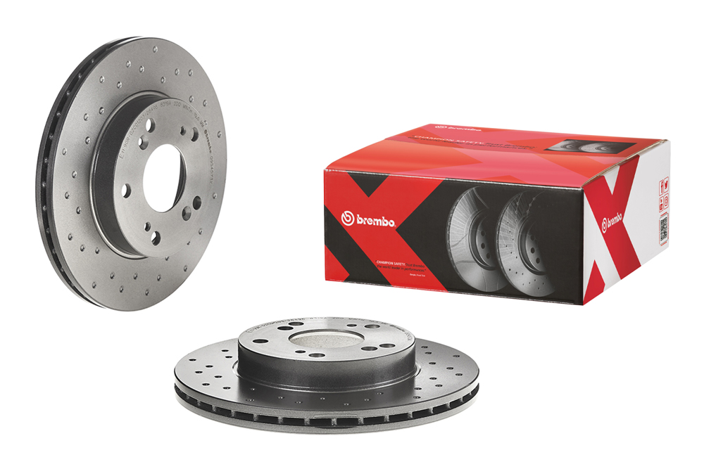 Brembo Bremsscheibe XTRA LINE – gelocht/beschichtet 09.5457.3X Brembo Bremsscheibe XTRA LINE – gelocht/beschichtet 09.5457.3X