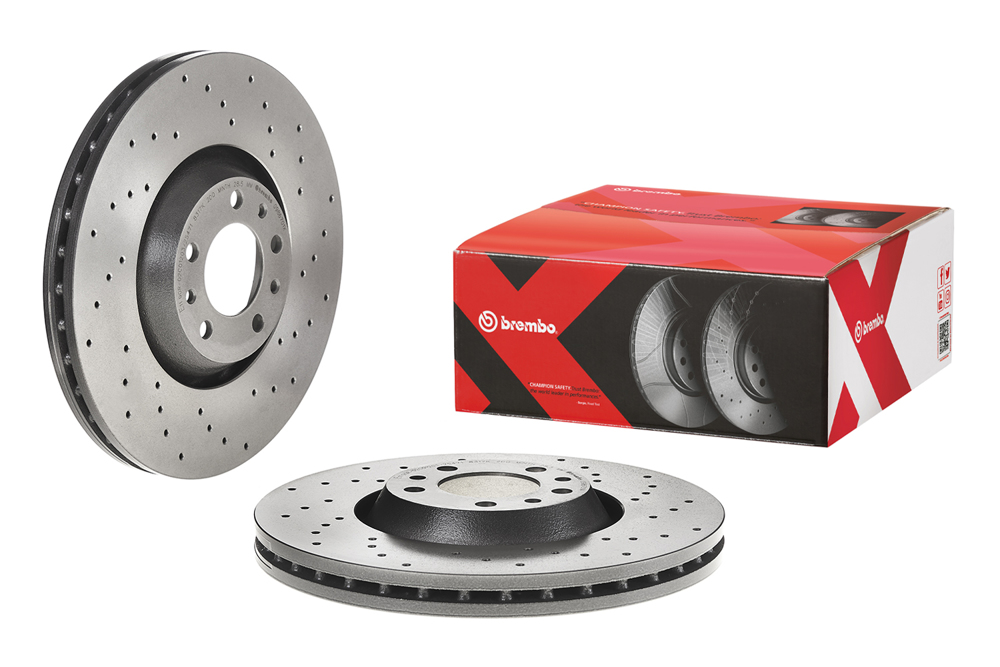 Brembo Bremsscheibe XTRA LINE – gelocht/beschichtet 09.8670.1X Brembo Bremsscheibe XTRA LINE – gelocht/beschichtet 09.8670.1X