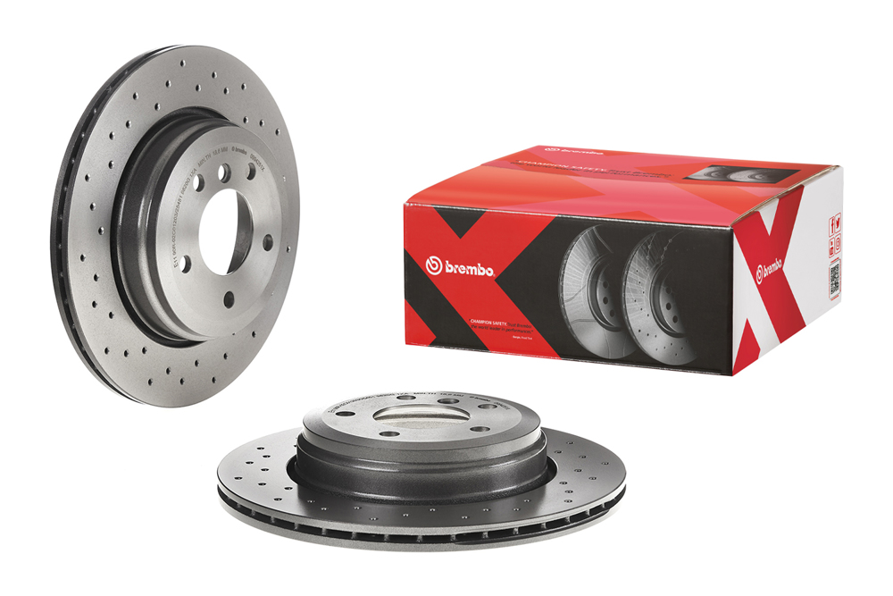 Brembo Bremsscheibe XTRA LINE – gelocht/beschichtet 09.9425.1X Brembo Bremsscheibe XTRA LINE – gelocht/beschichtet 09.9425.1X