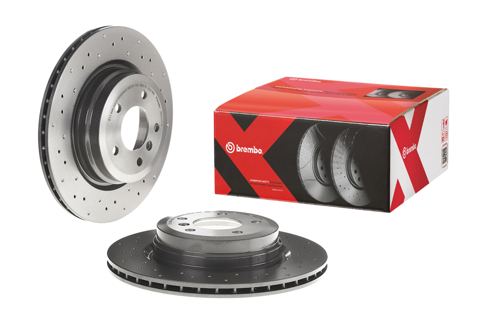 Brembo Bremsscheibe XTRA LINE – gelocht/beschichtet 09.A270.1X Brembo Bremsscheibe XTRA LINE – gelocht/beschichtet 09.A270.1X