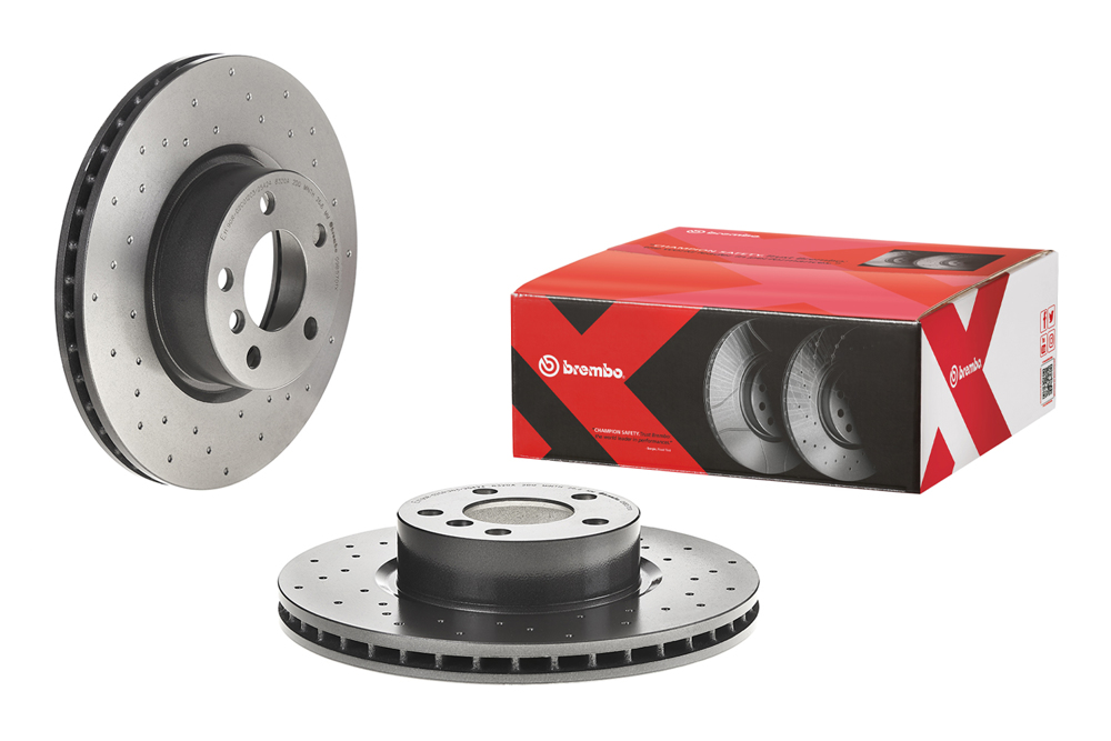 Brembo Bremsscheibe XTRA LINE – gelocht/beschichtet 09.B570.1X Brembo Bremsscheibe XTRA LINE – gelocht/beschichtet 09.B570.1X