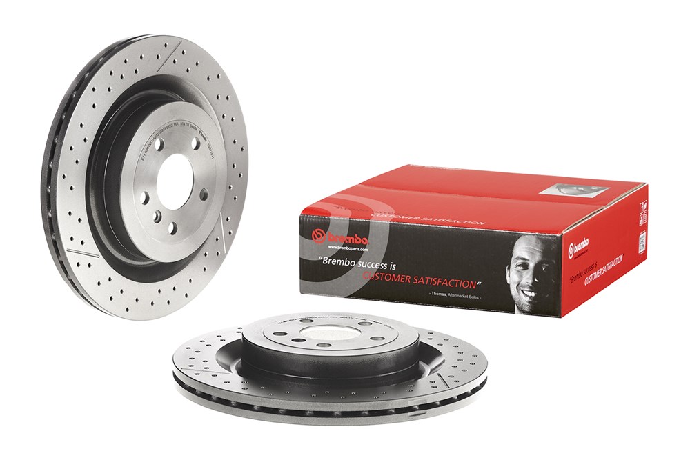 Brembo Bremsscheibe – geschlitzt/gelocht 09.B710.11 Brembo Bremsscheibe – geschlitzt/gelocht 09.B710.11