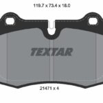 Textar Bremsbelagsatz 2147102
