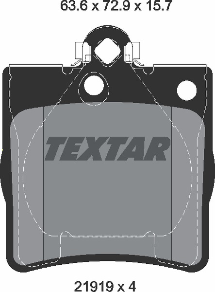 Textar Bremsbelagsatz 2191903