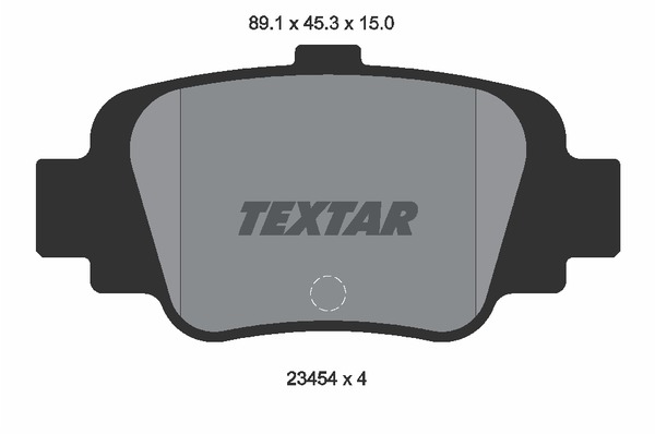 Textar Bremsbelagsatz 2345401