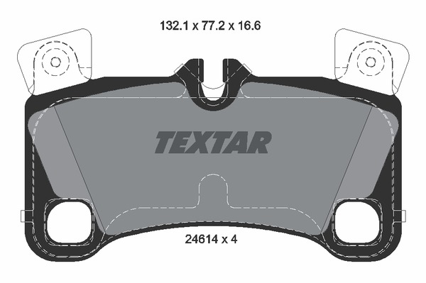 Textar Bremsbelagsatz 2461401