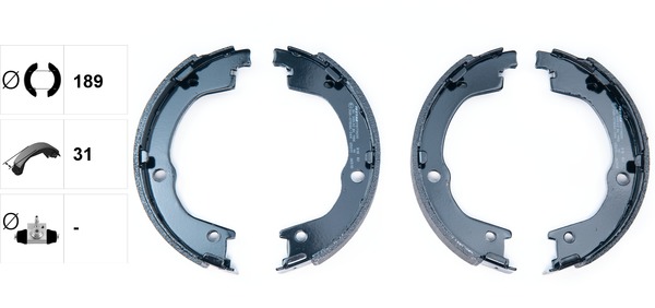 Textar Bremsbackensatz 91079600