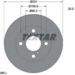 Textar Bremsscheibe 92204100