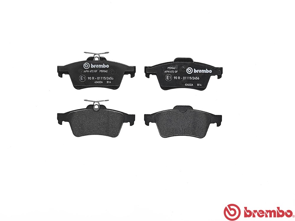 Brembo Bremsbelagsatz P 59 042