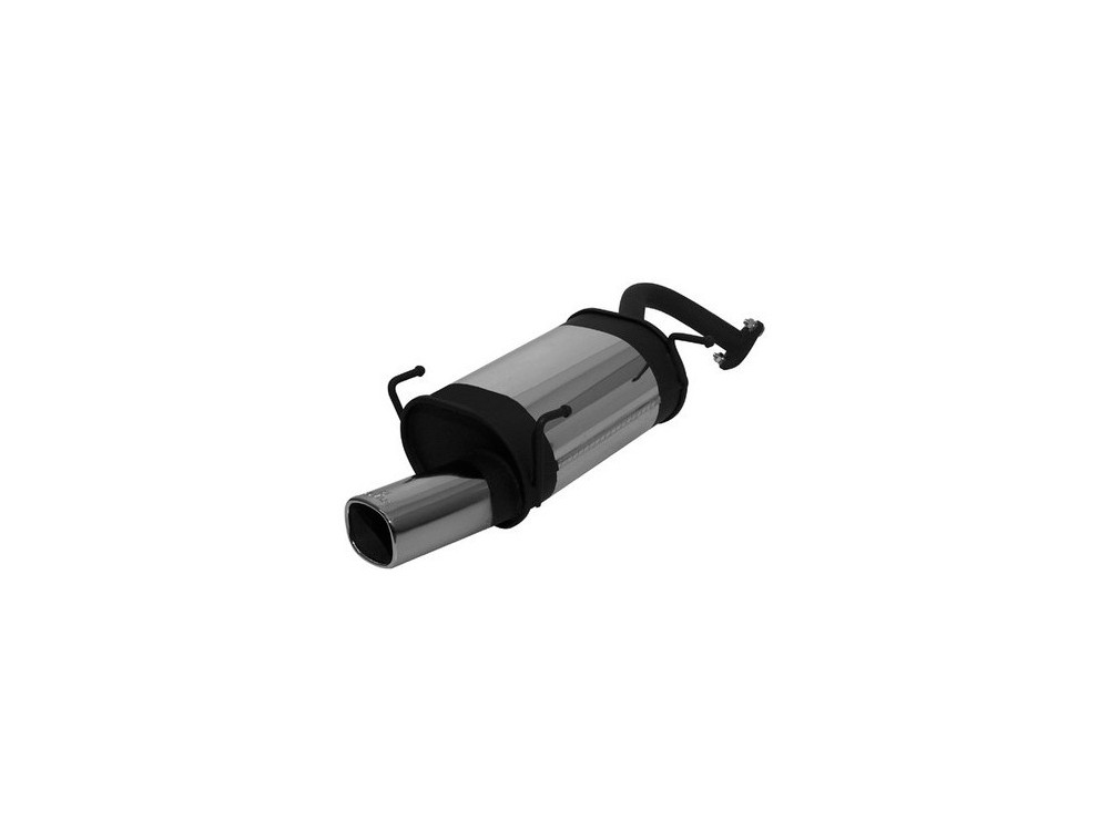 Remus Sportschalldämpfer mit 1 Endrohr Ø92×78 mm 601102 0501 Remus Sportschalldämpfer mit 1 Endrohr Ø92×78 mm 601102 0501