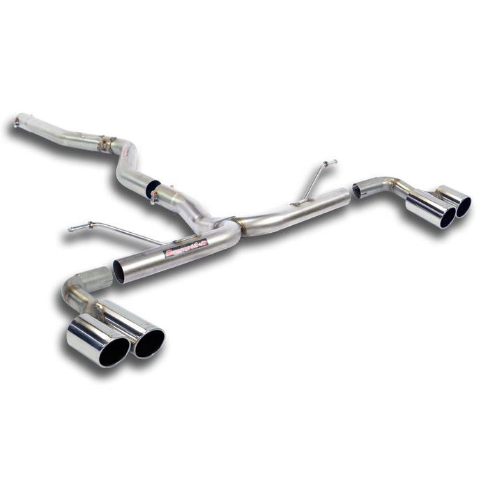 Supersprint Racepipe Kit mit Endrohr Set – rechts und links 524016 Supersprint Racepipe Kit mit Endrohr Set – rechts und links 524016