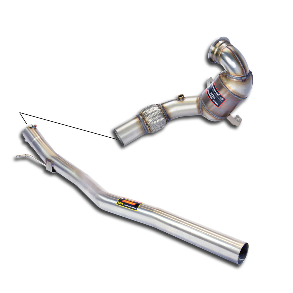 Supersprint Downpipe mit Sportkatalysator 917941 Supersprint Downpipe mit Sportkatalysator 917941