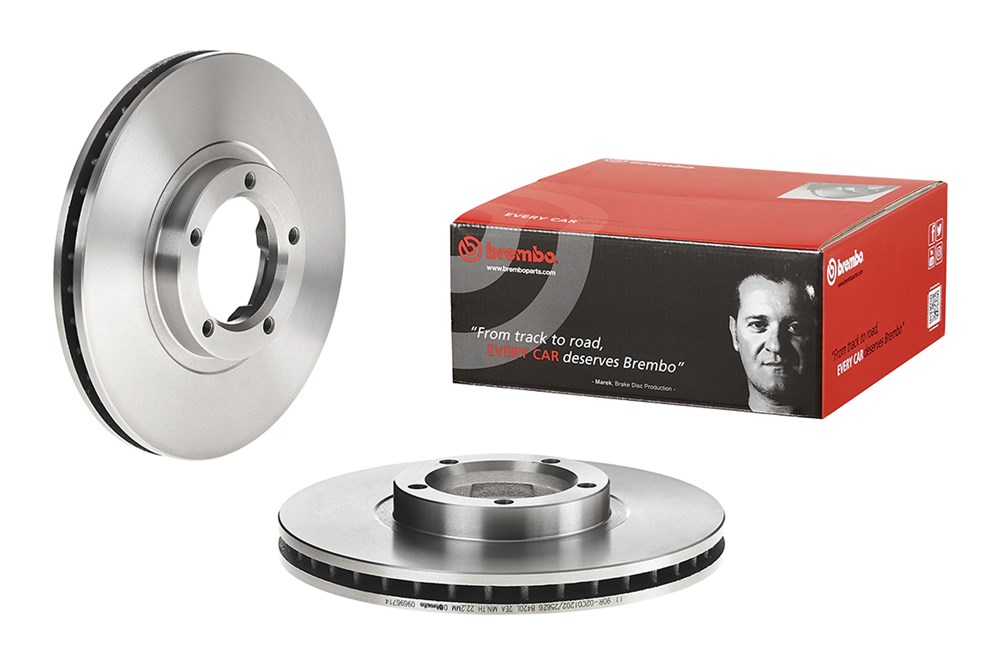 Brembo Bremsscheibe 09.6967.14