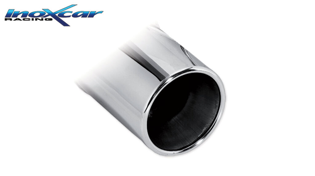 Inoxcar Endschalldämpfer mit 1 Endrohr Ø102 mm Chrom MEA.01.102 Inoxcar Endschalldämpfer mit 1 Endrohr Ø102 mm Chrom MEA.01.102