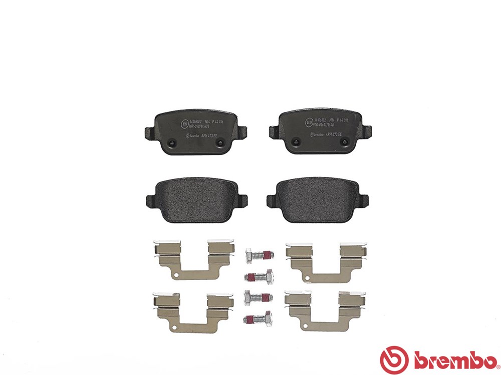 Brembo Bremsbelagsatz P 44 016