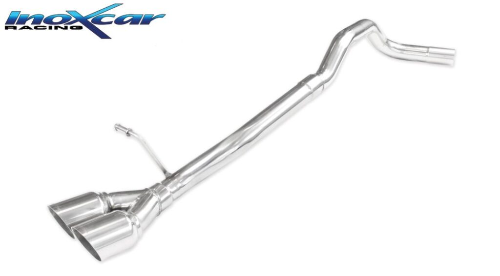 Inoxcar Racepipe mit 2 Endrohren Ø80 mm Chrom Racing SKFA.05.RA Inoxcar Racepipe mit 2 Endrohren Ø80 mm Chrom Racing SKFA.05.RA