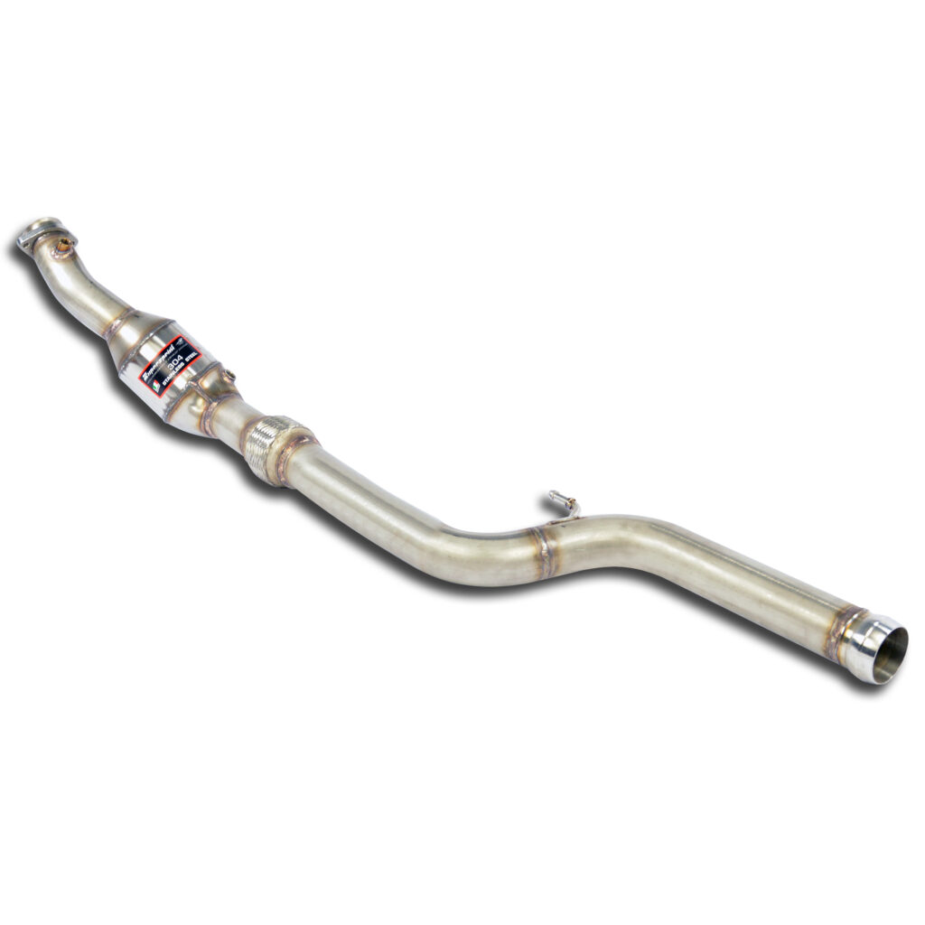 Supersprint Downpipe mit Sportkatalysator links 723241 Supersprint Downpipe mit Sportkatalysator links 723241