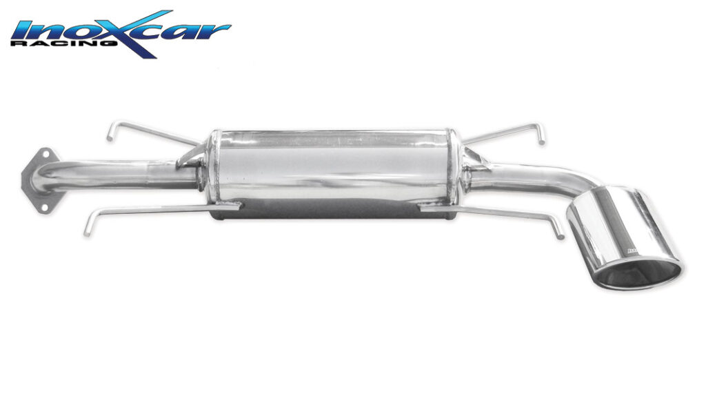 Inoxcar Endschalldämpfer mit 1 Endrohr Ø150×105 mm Chrom SUIM.21.150 Inoxcar Endschalldämpfer mit 1 Endrohr Ø150×105 mm Chrom SUIM.21.150
