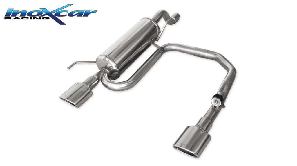 Inoxcar Endschalldämpfer mit 1 Endrohr Ø120×80 mm Chrom rechts und links TWAL.08.120 Inoxcar Endschalldämpfer mit 1 Endrohr Ø120×80 mm Chrom rechts und links TWAL.08.120