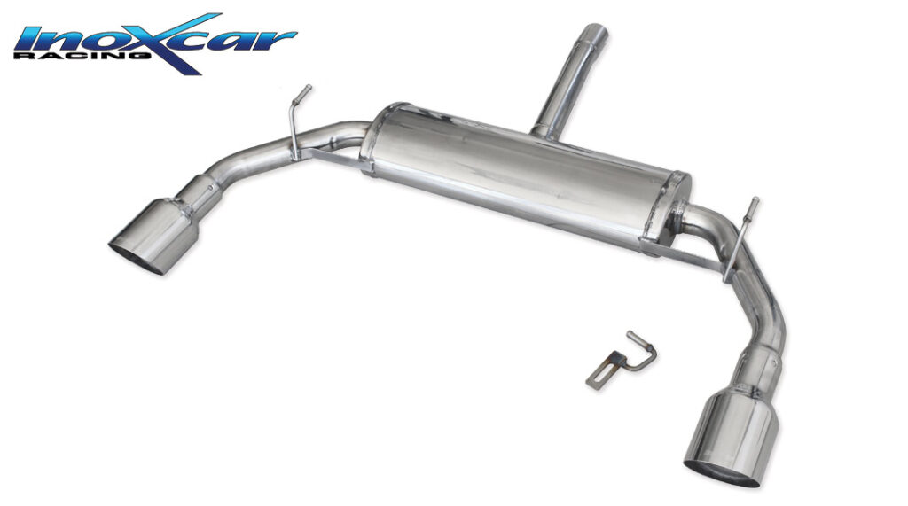 Inoxcar Endschalldämpfer mit 1 Endrohr Ø102 mm Chrom rechts und links Racing TWAL.14.102R Inoxcar Endschalldämpfer mit 1 Endrohr Ø102 mm Chrom rechts und links Racing TWAL.14.102R